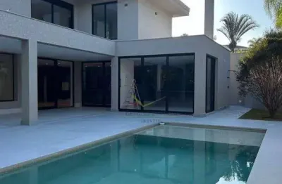 Casa com 4 dormitórios à venda, 640 m² por r$ 10.800.000 - 18 do forte - santana de parnaíba/sp
