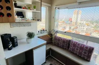 Apartamento com 3 dormitórios à venda, 90 m² por r$ 770.000,00 - jardim imperador - suzano/sp