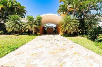 Casa térrea com 4 dormitórios à venda,  por r$ 3.000.000 - residencial dez (alphaville) - santana de parnaíba/sp