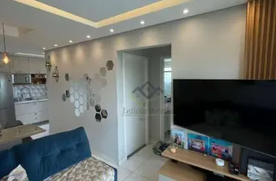 Apartamento com 2 dormitórios à venda, 52 m² por r$ 360.000,00 - água vermelha - poá/sp