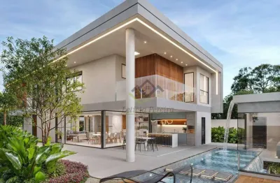 Sobrado com 4 dormitórios à venda, 428 m² por r$ 4.900.000 - residencial estância bom repouso - mogi das cruzes/sp
