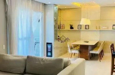 Apartamento com 3 dormitórios à venda, 100 m² por r$ 1.060.000,00 - jardim santa helena - suzano/sp