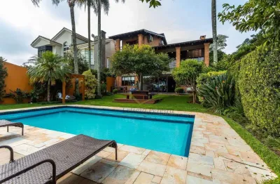 Casa com 4 dormitórios à venda, 534 m² por r$ 5.900.000,00 - residencial dez (alphaville) - santana de parnaíba/sp