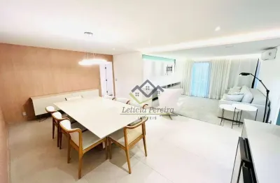 Apartamento com 3 dormitórios, 162 m² - venda por r$ 2.100.000,00 ou aluguel por r$ 16.000,00/mês - alphaville - barueri/sp