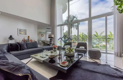 Casa com 5 dormitórios à venda, 900 m² por r$ 7.800.000 - alphaville - santana de parnaíba/sp
