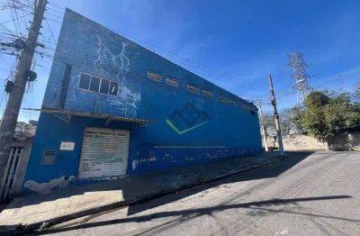 Galpão para alugar, 300 m² por r$ 6.000/mês - vila colorado - suzano/sp