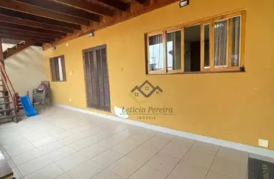 Sobrado com 3 quertos, sendo 1 suíte à venda, 180 m² por r$ 750.000 - loteamento acrísio de oliveira silva - mogi das cruzes/sp