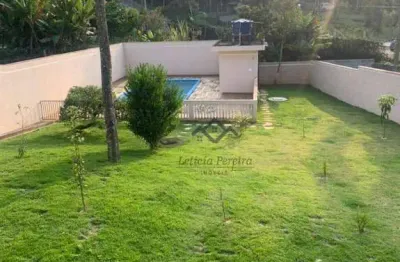Chácara com 2 suítes à venda, 1100 m² por r$ 750.000 - chácara sete cruzes - suzano/sp