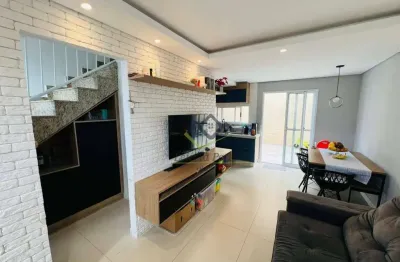 Sobrado com 2 quartos à venda, 69 m² por r$ 455.000 - chácara faggion - suzano/sp