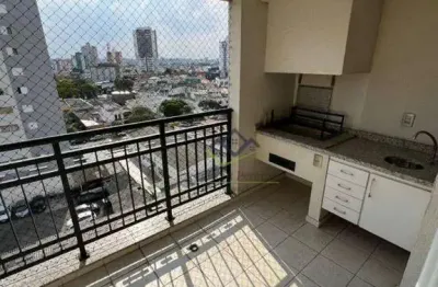 Apartamento com 2 dormitórios para alugar, 110 m² por r$ 5.403,00/mês - vila costa - suzano/sp