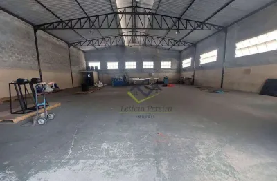 Galpão, 826 m² - venda por r$ 2.500.000,00 ou aluguel por r$ 17.620,00/mês - chácaras nova suzano - suzano/sp