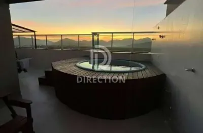 Cobertura com 3 quartos à venda na estrada benvindo de novaes, recreio dos bandeirantes, rio de janeiro, 143 m2 por r$ 1.100.000