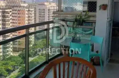 Apartamento com 3 quartos à venda na avenida vice-presidente josé alencar, barra da tijuca, rio de janeiro, 118 m2 por r$ 1.200.000