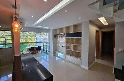Cobertura com 3 quartos à venda na rua luiz carlos sarolli, recreio dos bandeirantes, rio de janeiro, 142 m2 por r$ 1.200.000