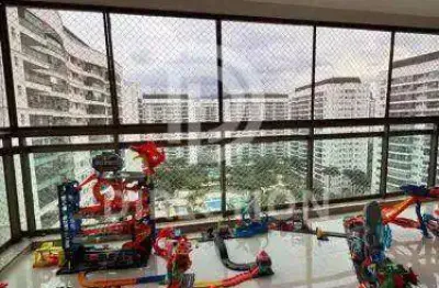 Apartamento com 3 quartos à venda na avenida vice-presidente josé alencar, barra da tijuca, rio de janeiro, 96 m2 por r$ 998.000