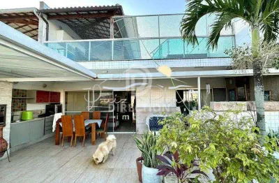 Cobertura com 4 quartos à venda na rua professor hermes lima, recreio dos bandeirantes, rio de janeiro, 368 m2 por r$ 1.990.000
