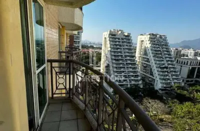 Flat com 2 quartos à venda na avenida malibu, barra da tijuca, rio de janeiro, 72 m2 por r$ 750.000