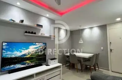 Apartamento com 2 quartos à venda na avenida salvador allende, barra da tijuca, rio de janeiro, 52 m2 por r$ 410.000