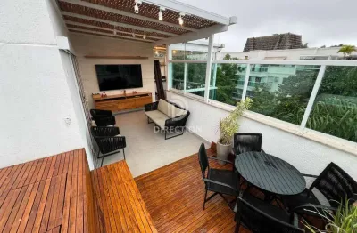 Cobertura com 4 quartos à venda na avenida césar morani, recreio dos bandeirantes, rio de janeiro, 164 m2 por r$ 1.700.000