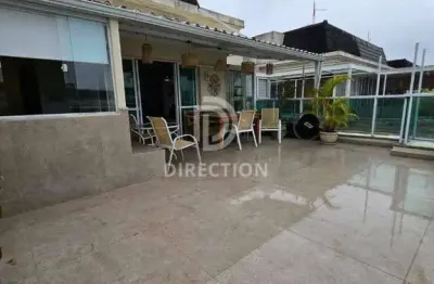 Cobertura com 4 quartos à venda na avenida jornalista tim lopes, barra da tijuca, rio de janeiro, 200 m2 por r$ 2.390.000