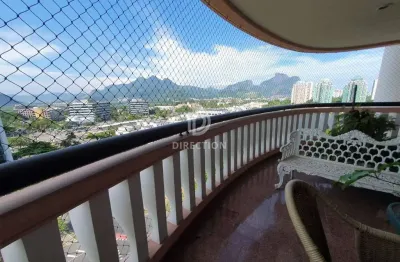 Apartamento com 3 quartos à venda na avenida jornalista ricardo marinho, barra da tijuca, rio de janeiro, 143 m2 por r$ 1.980.000