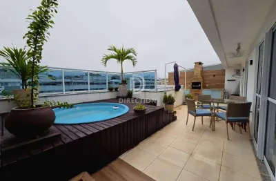 Cobertura com 3 quartos à venda na rua silvia pozzano, recreio dos bandeirantes, rio de janeiro, 154 m2 por r$ 1.150.000