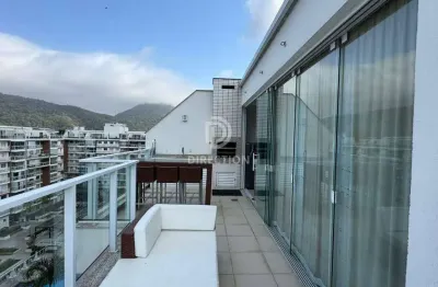 Cobertura com 3 quartos à venda na rua teixeira heizer, recreio dos bandeirantes, rio de janeiro, 175 m2 por r$ 1.260.000