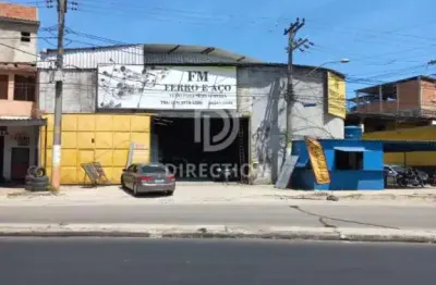 Barracão / galpão / depósito à venda na avenida governador leonel de moura brizola, centro, belford roxo, 500 m2 por r$ 1.000.000