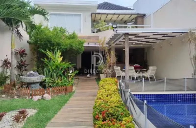 Casa em condomínio fechado com 5 quartos à venda na avenida das américas, recreio dos bandeirantes, rio de janeiro, 371 m2 por r$ 3.100.000