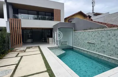 Casa em condomínio fechado com 4 quartos à venda na rua ivaldo de azambuja, barra da tijuca, rio de janeiro, 350 m2 por r$ 4.700.000