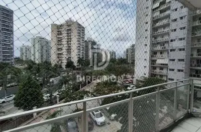 Apartamento com 2 quartos à venda na avenida embaixador abelardo bueno, barra da tijuca, rio de janeiro, 74 m2 por r$ 480.000
