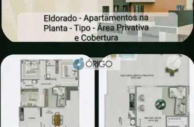 Apartamento na planta de 100m² -  à venda no bairro eldorado – contagem/mg