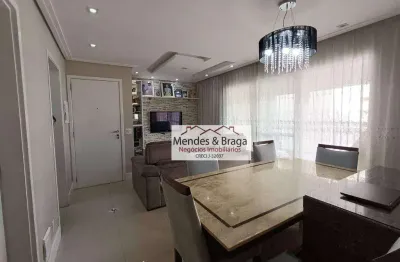 Apartamento com 3 dormitórios à venda, 86 m² por r$ 930.000,00 - vila augusta - guarulhos/sp