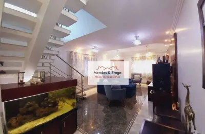 Sobrado à venda, 205 m² por r$ 1.750.000,00 - vila augusta - guarulhos/sp