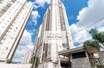 Apartamento com 2 dormitórios para alugar, 50 m² por R$ 2.547,00/mês - Vila Paulista - Guarulhos/SP