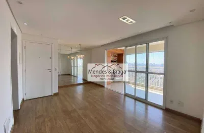 Apartamento com 3 dormitórios para alugar, 86 m² por r$ 5.022,46/mês - vila augusta - guarulhos/sp