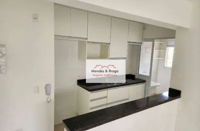 Apartamento com 2 dormitórios, 57 m² - venda por r$ 465.000,00 ou aluguel por r$ 3.384,75/mês - vila paulista - guarulhos/sp