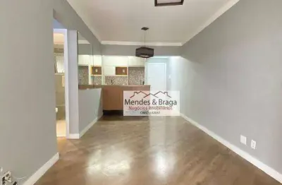 Apartamento com 3 dormitórios à venda, 75 m² por r$ 679.000,00 - vila augusta - guarulhos/sp