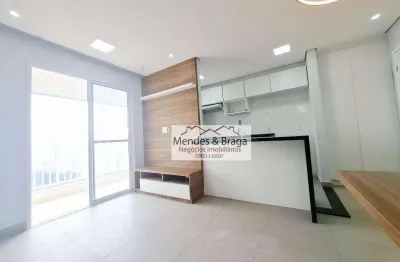 Apartamento com 2 dormitórios, 56 m² - venda por r$ 499.000,00 ou aluguel por r$ 3.384,45/mês - vila rosália - guarulhos/sp