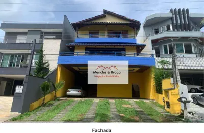 Casa com 4 dormitórios à venda, 420 m² por r$ 1.550.000,00 - aruã - mogi das cruzes/sp