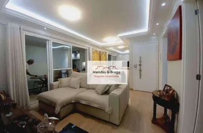 Apartamento à venda, 86 m² por r$ 950.000,00 - vila augusta - guarulhos/sp