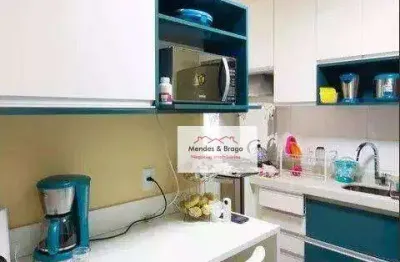 Apartamento com 2 dormitórios à venda, 59 m² por r$ 508.800,00 - picanco - guarulhos/sp