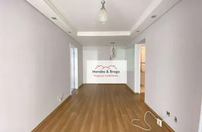 Apartamento para alugar, 64 m² por r$ 3.070,00/mês - vila augusta - guarulhos/sp