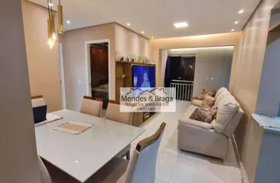 Apartamento com 2 dormitórios à venda, 62 m² por r$ 545.000,00 - vila augusta - guarulhos/sp