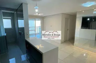 Apartamento com 2 dormitórios à venda, 68 m² por r$ 630.000,00 - jardim flor da montanha - guarulhos/sp