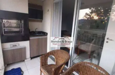 Apartamento com 3 dormitórios à venda, 83 m² por r$ 690.000,00 - centro - guarulhos/sp