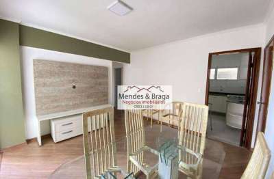 Apartamento com 2 dormitórios para alugar, 59 m² por r$ 2.133,16/mês - jardim tranqüilidade - guarulhos/sp