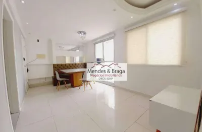 Apartamento com 3 dormitórios à venda, 67 m² por r$ 490.000,00 - vila das bandeiras - guarulhos/sp