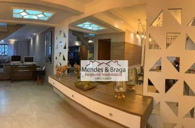 Sobrado com 3 dormitórios à venda, 180 m² por r$ 920.000,00 - vila augusta - guarulhos/sp