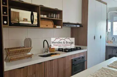 Apartamento à venda, 58 m² por r$ 650.000,00 - jardim flor da montanha - guarulhos/sp